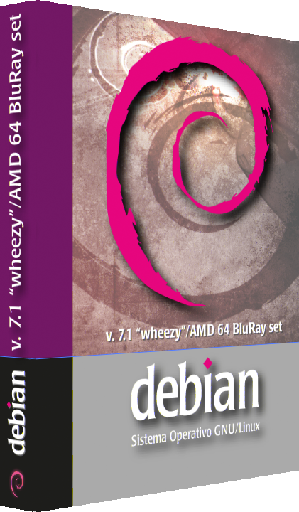 Debian "wheezy" - BluRay